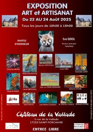 AFFICHE CHATEAU DE LA VALLADE - Eve Oziol