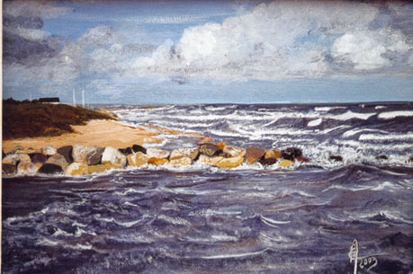 Rivage normand - Eve Oziol