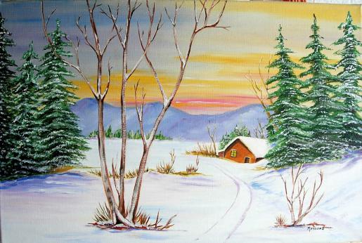 Blanche neige et les sapins - Daisy Masson