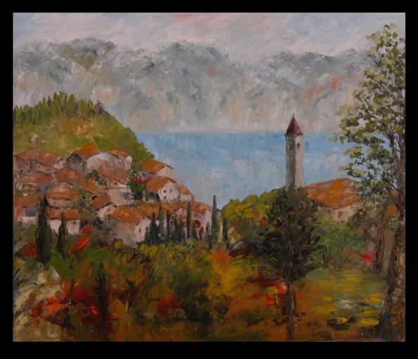 Lago di Garda da Tremosine - Caterina Rigo Voogd - Click to enlarge