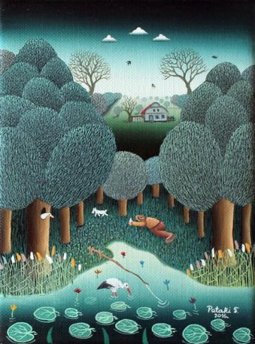 Sleeping fisher - Ferenc Pataki