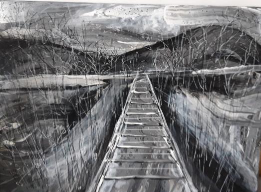 Chemin de fer - Rose Derrien