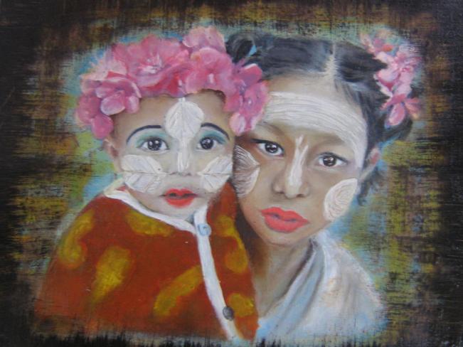 DEMOISELLES BIRMANES - Rose Derrien - Cliquer pour afficher en grand