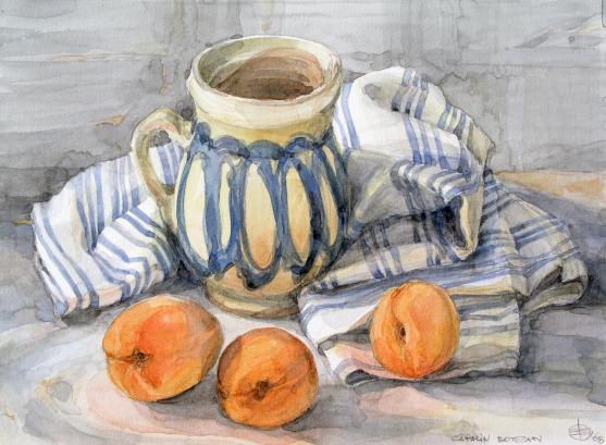 Still life with apricots - Catalin Botezatu