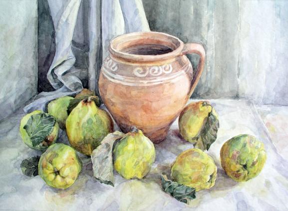 Still life with quinces - Catalin Botezatu - Click to enlarge