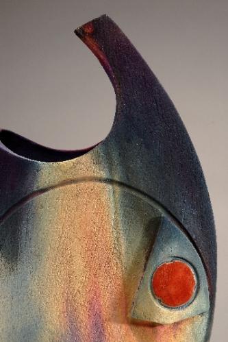 Aurora vase 2007 close up - Shaun Hall