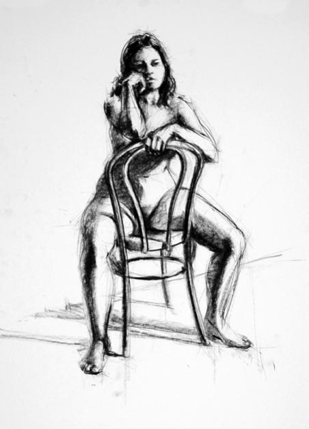 Life Drawing 15 - Dušan Wolczko