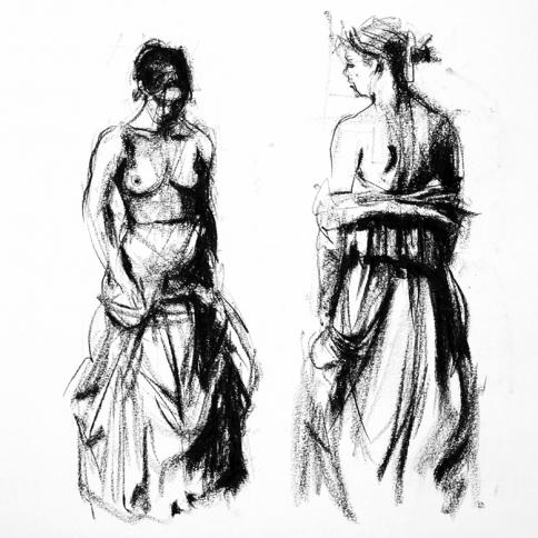 Life Drawing 78 - Dušan Wolczko