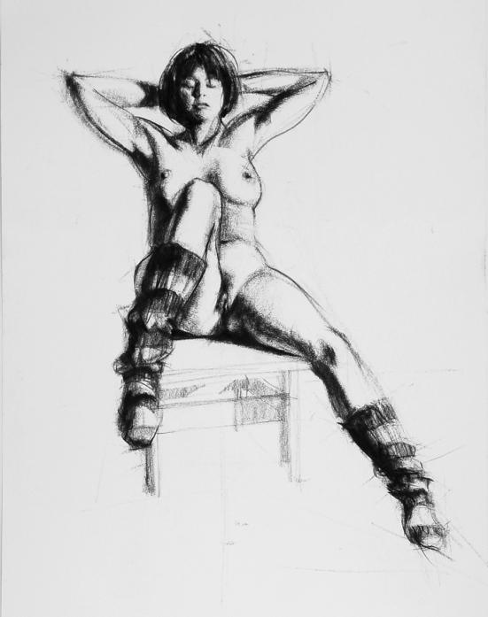 Life Drawing 80 - Dušan Wolczko