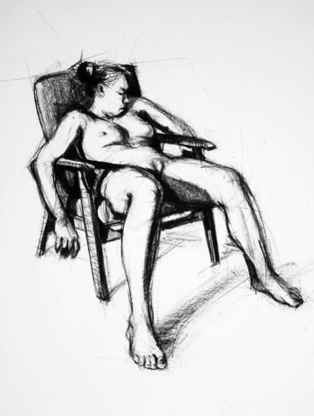 Life Drawing 47 - Dušan Wolczko