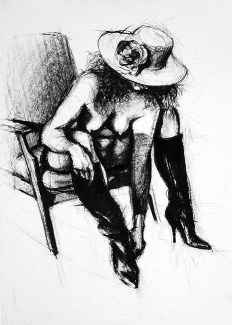 Life Drawing 62 - Dušan Wolczko