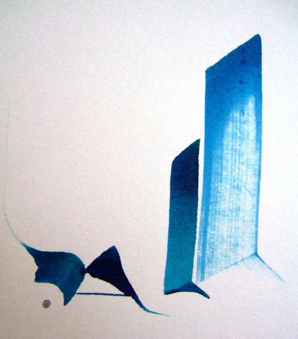 Amour bleu - Chadia Labidi - Cliquer pour afficher en grand