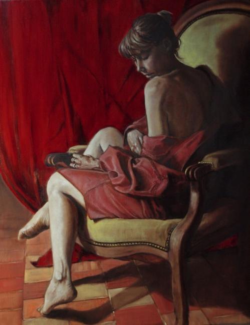 Anne à la chemise - Bertrand Vetier