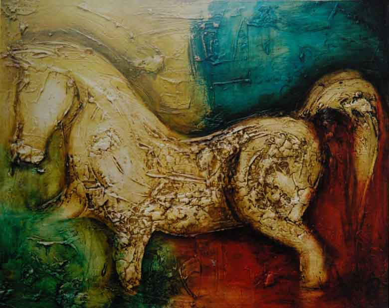 Cheval de Saint Laurent - Renato Amisy - Cliquer pour afficher en grand