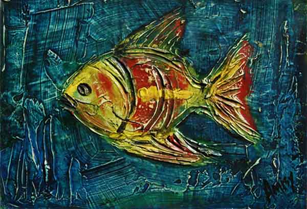 Poissons 3 - Renato Amisy - Cliquer pour afficher en grand