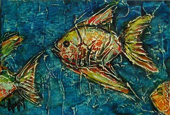 Poissons 4 - Renato Amisy - Cliquer pour afficher en grand