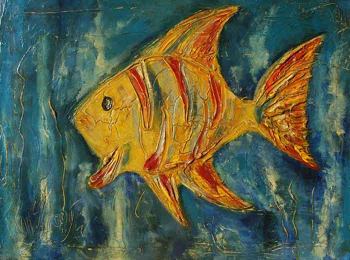 Poisson 6 - Renato Amisy - Cliquer pour afficher en grand