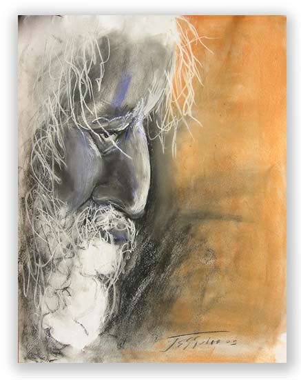 study for death mask - Jessome