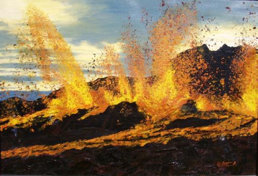 Eruption de Noel 89 - Patrick Le Port
