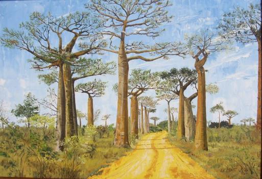 Allée de baobabs - Patrick Le Port