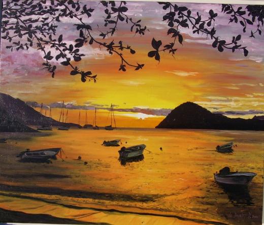 Mouillage aux Saintes - Patrick Le Port