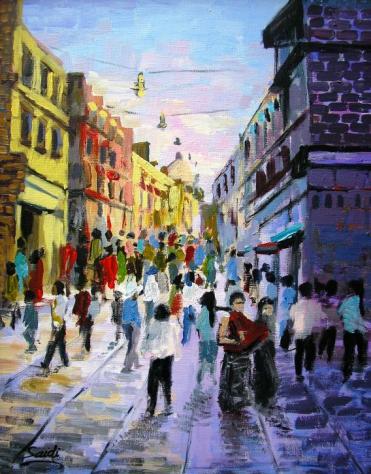 Market-day in Mexico city - Chouaieb Saidi