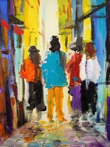 Stroll towards the light - Chouaieb Saidi
