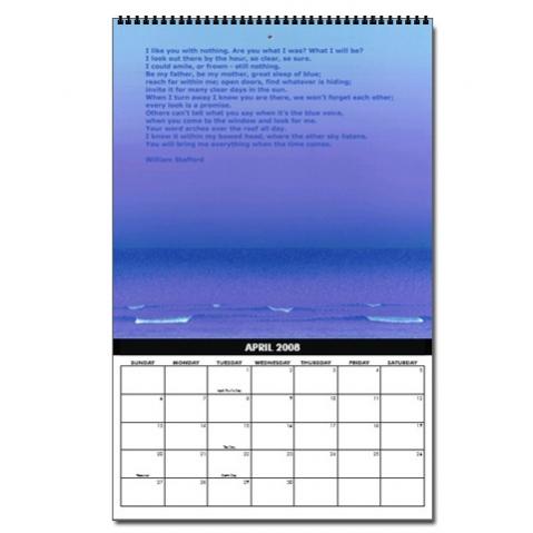 2008 Calendar - April - Carson Collins