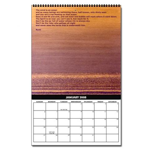 2008 Calendar - January - Carson Collins