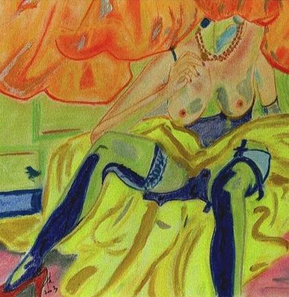 La fille du boudoir - Annick Terwagne