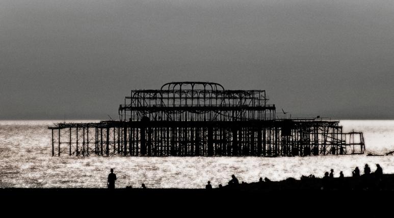 Le 'pier' à Brighton - Luc Pottiez - Click to enlarge