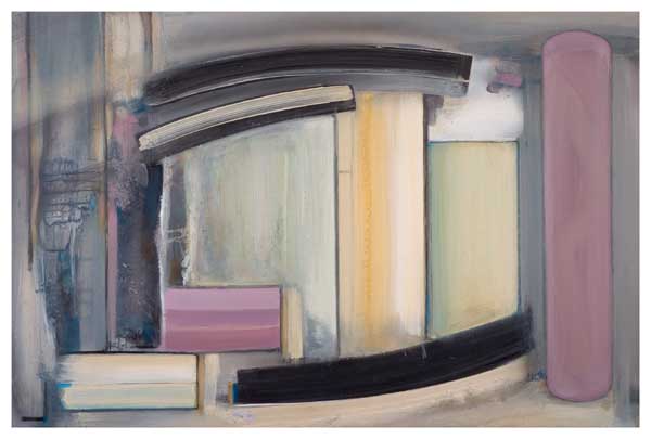 Junctrion of Yellow and Pink - Henk van de Kaa - Click to enlarge