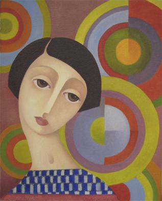 SIMULTANEA 1 -Homenaje a Sonia Delaunay - Mercedes Garcia Bravo