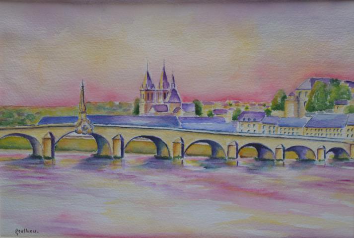 Blois - Georges Mathieu - Click to enlarge