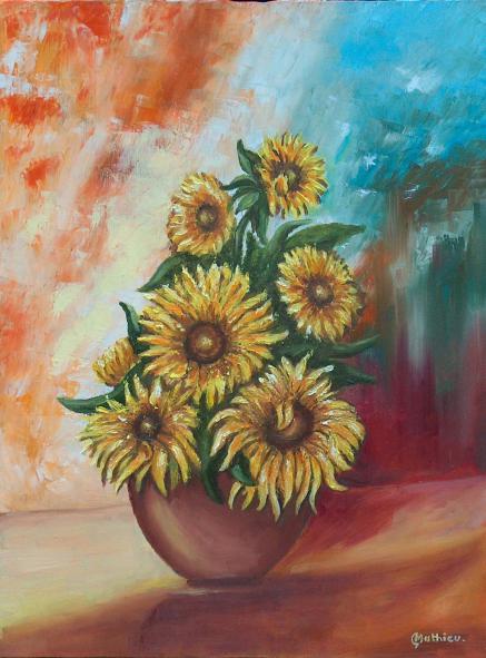 Tournesols - Georges Mathieu