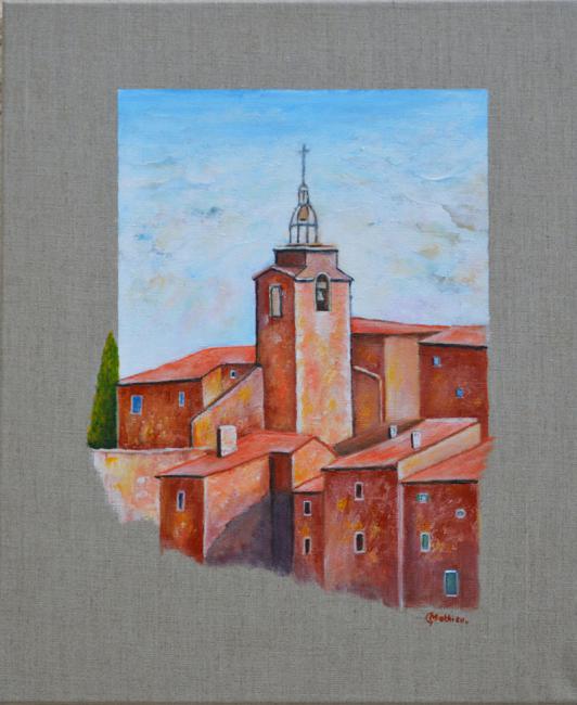 Village provençal - Georges Mathieu