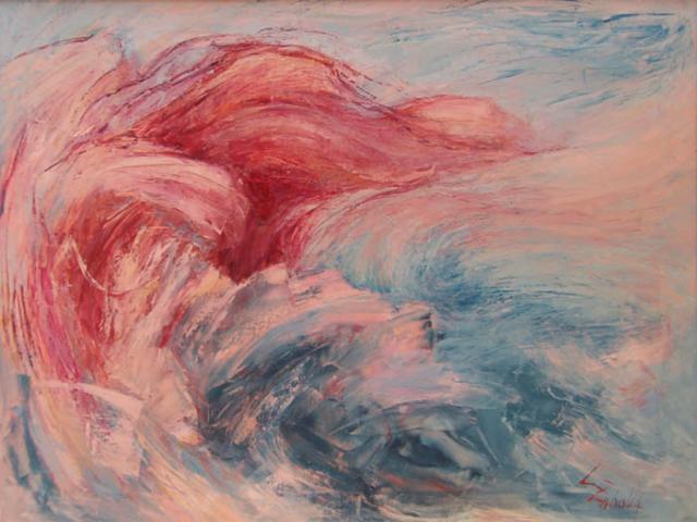 Red coast - Lyuba Zahova - Click to enlarge