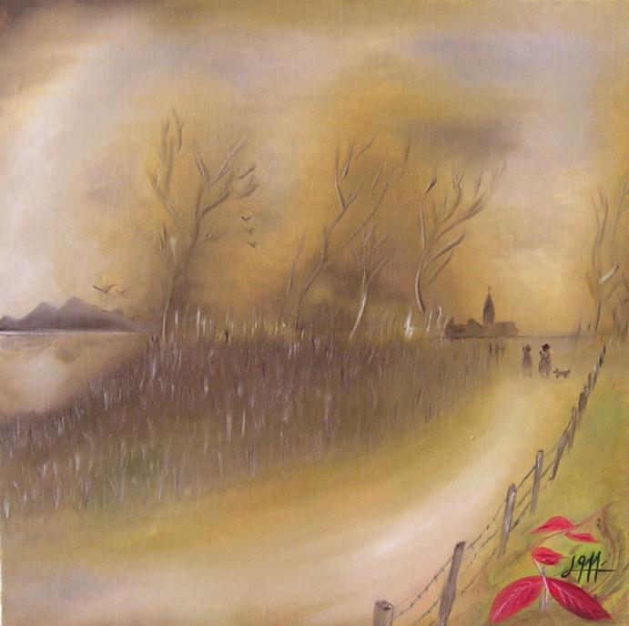 PAYSAGE EN GRISAILLE - Silvain Garbay - Click to enlarge