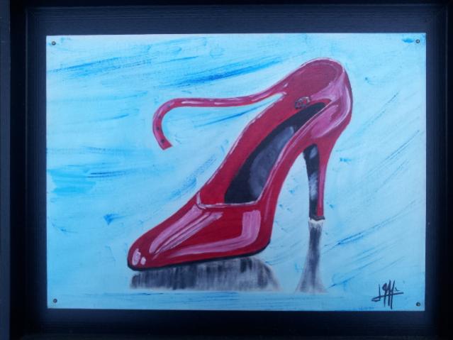 RED SHOES - Silvain Garbay - Click to enlarge