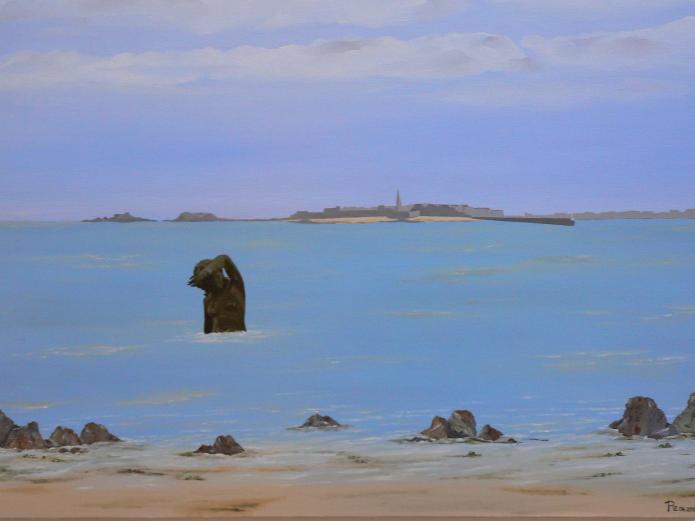Vision sur Saint - Malo (2) - Patrick Ringeval - Click to enlarge