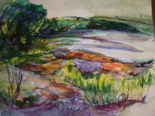 Maine coast (sold) - Laurie Proctor-Lefebvre - Click to enlarge