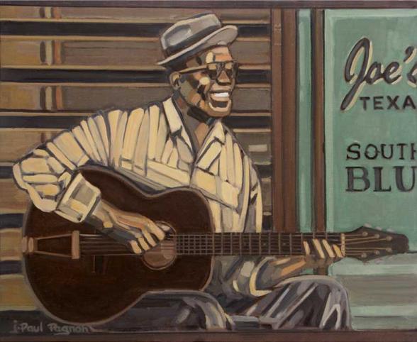 TEXAS BLUES - Jean-Paul Pagnon - Click to enlarge