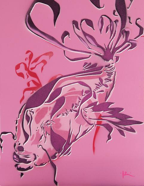 Carpe au coeur rose - Poasson