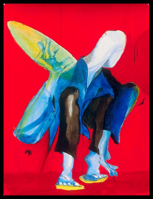 Le serveur bleu - Pierre Poulin