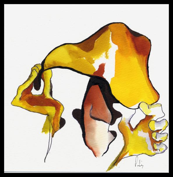 Yellow hat - Pierre Poulin - Click to enlarge
