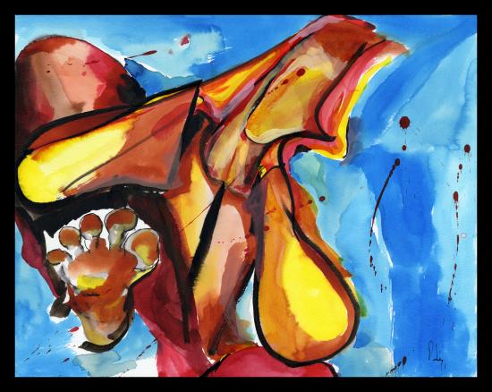 Bare foot - Pierre Poulin