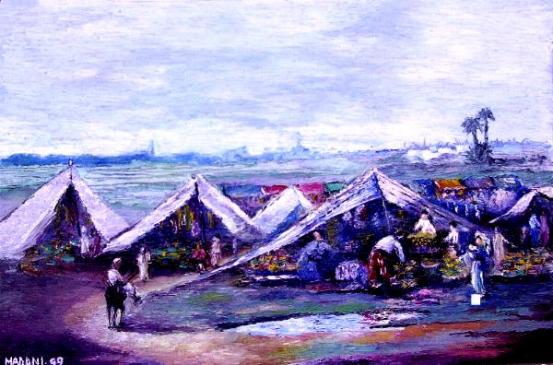 Souk à la campagne - Elmadani Belmadani