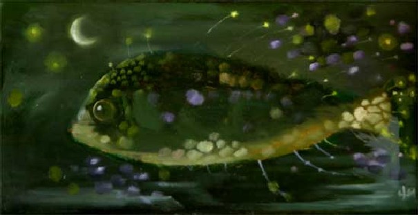 Night - Izya Shlosberg - Click to enlarge
