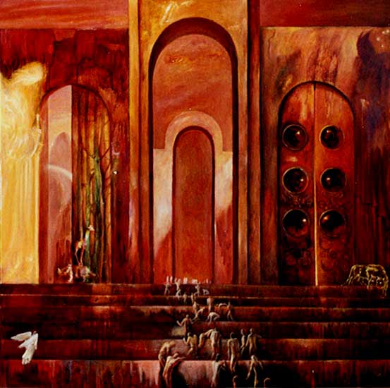 Three Doors - Izya Shlosberg
