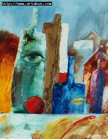 Bottles - Izya Shlosberg